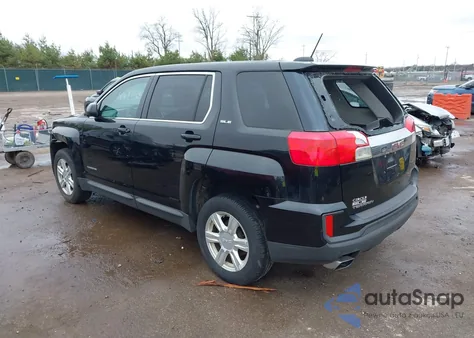 2016 GMC Terrain Sle-1 из США, поврежденный, VIN 2GKALMEK2G6169200